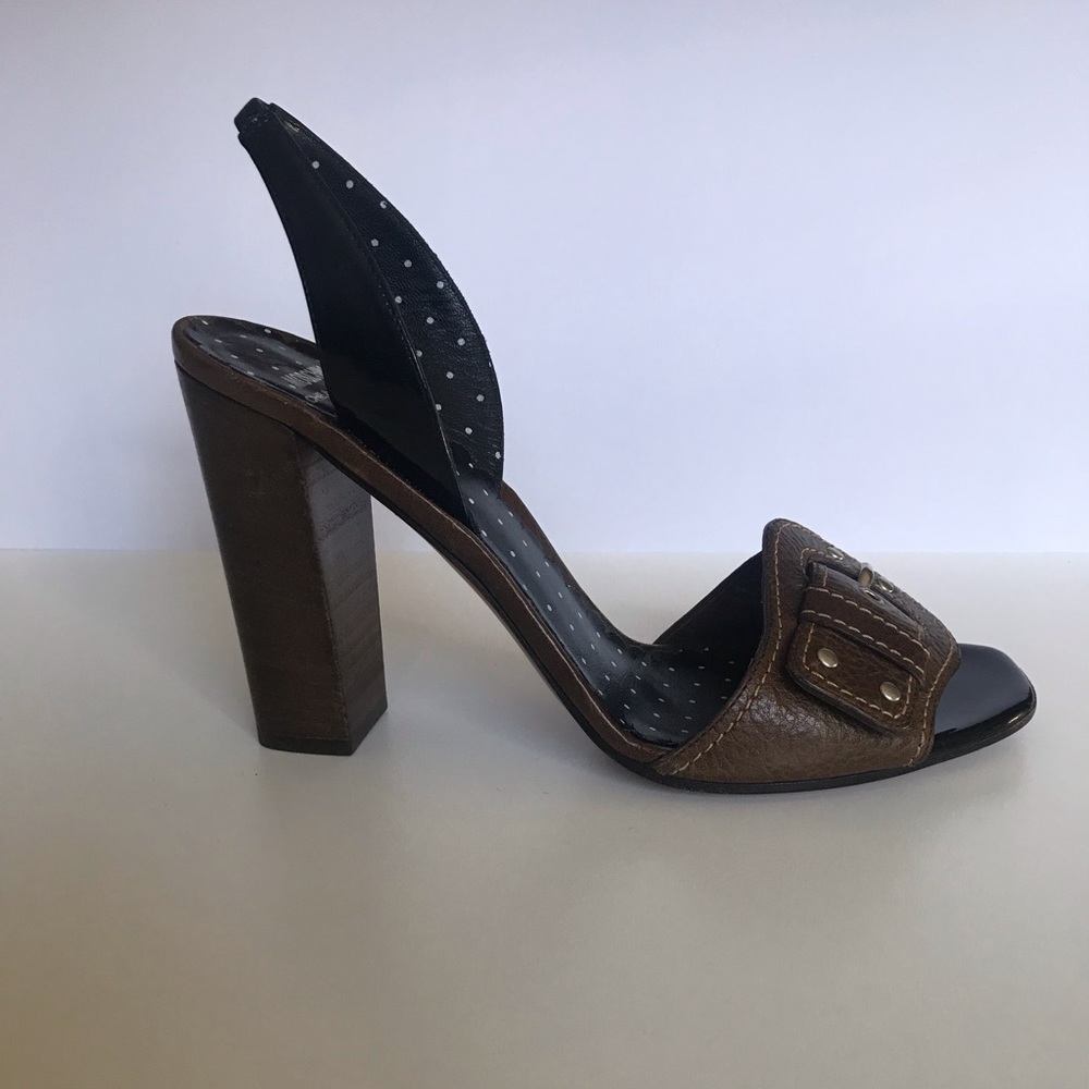 Brown Moschino Sandals